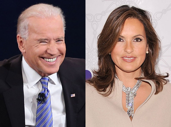 Joe Biden, Mariska Hargitay Joe Biden, Mariska Hargitay